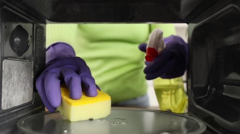 Cách vệ sinh lò vi sóng