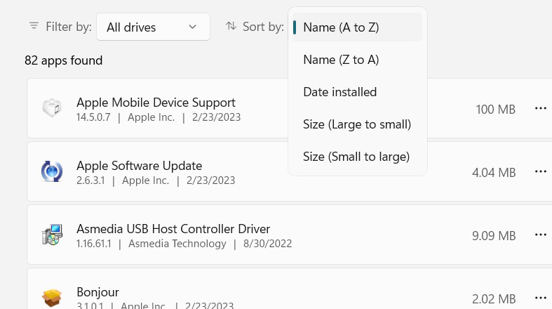 Gỡ ứng dụng Windows