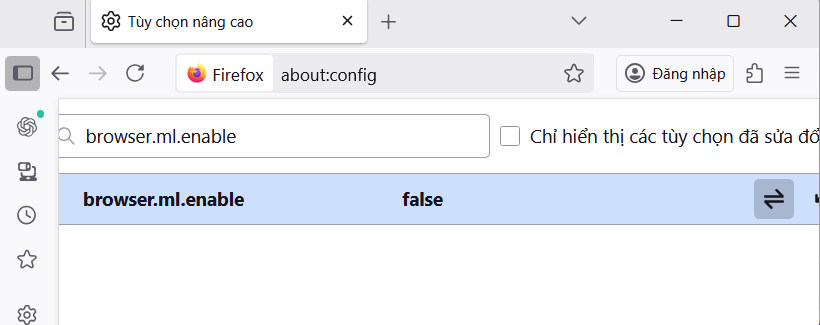 Tắt tất cả tính năng AI trên Firefox
