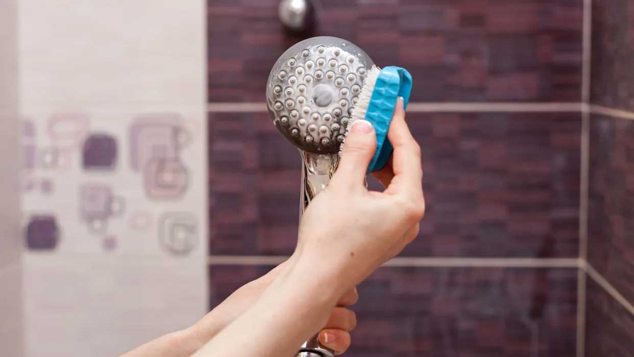 Cách vệ sinh vòi sen