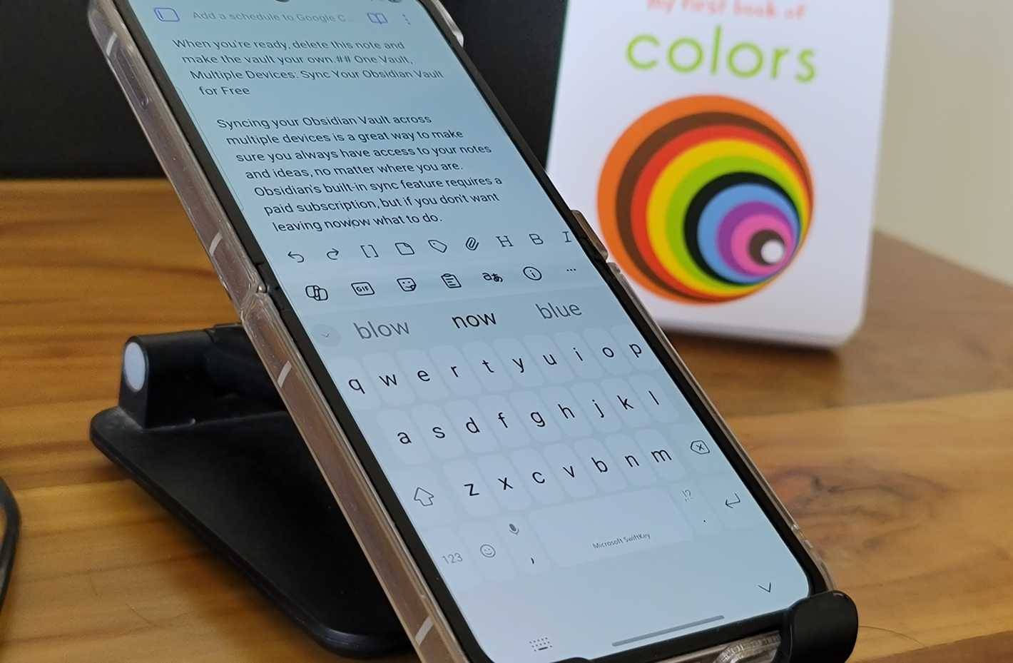 SwiftKey Keyboard trên Samsung Galaxy Z Flip 6
