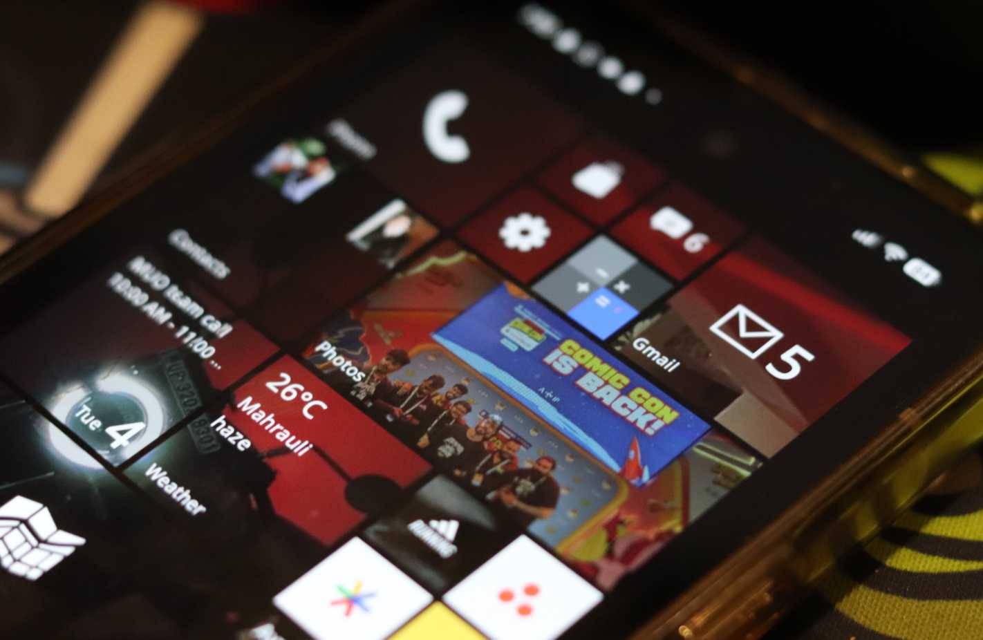 Tile Photos trong launcher Metrov