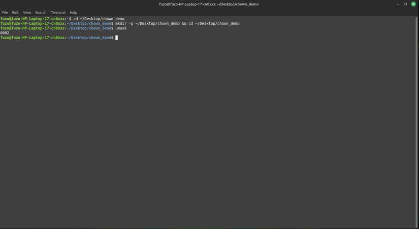 Sử dụng umask để xác định cách các file mới kế thừa quyền truy cập