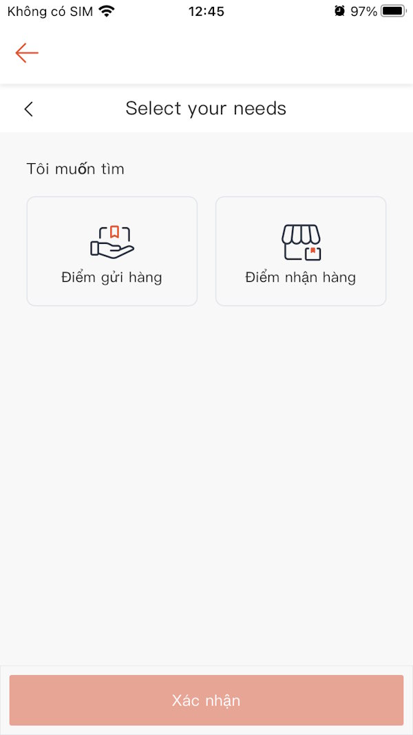 Tìm kiếm bưu cục