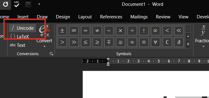 Bật định dạng Unicode