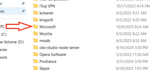 Thư mục Microsoft