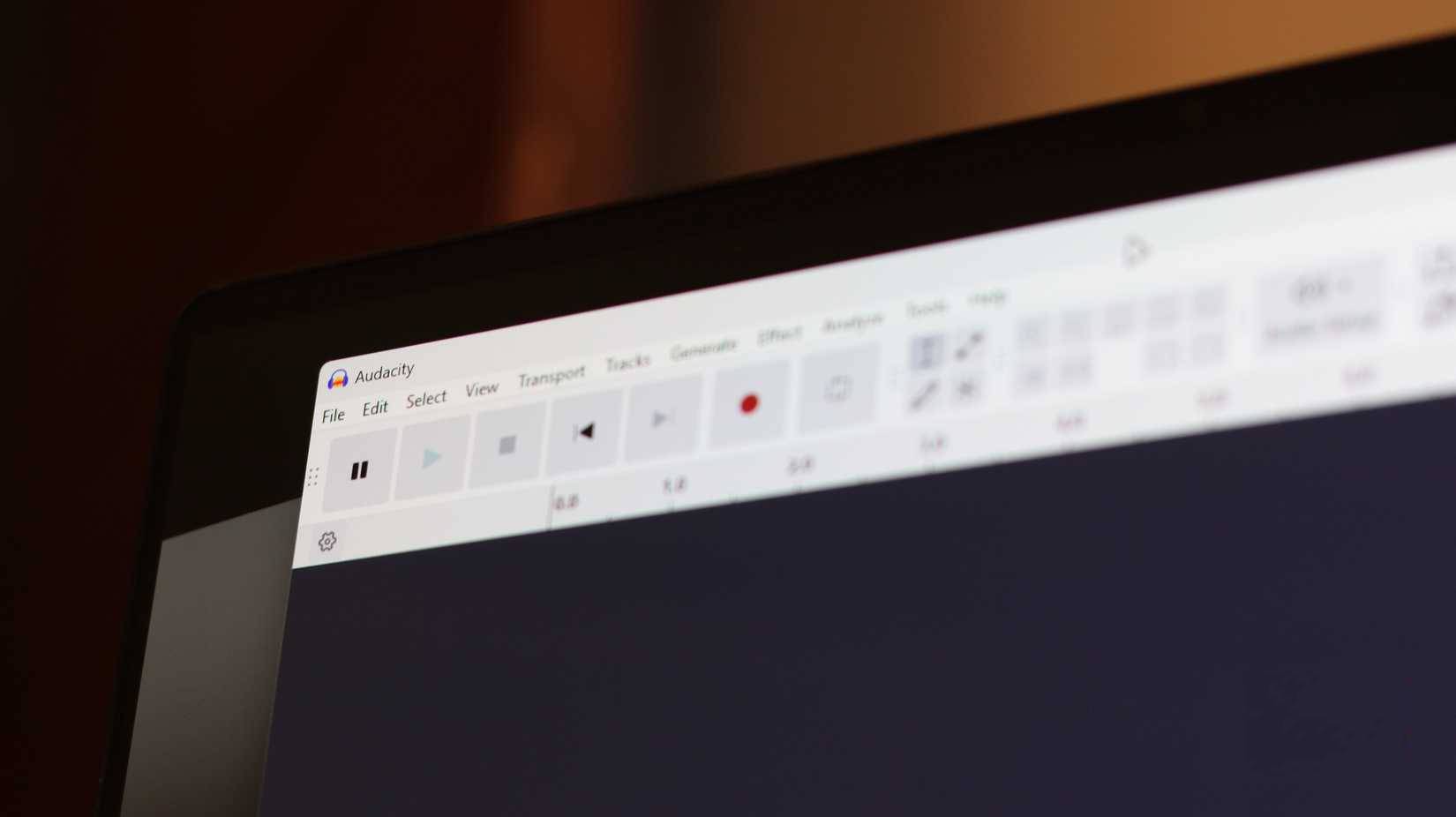 Audacity chạy trên Windows 11