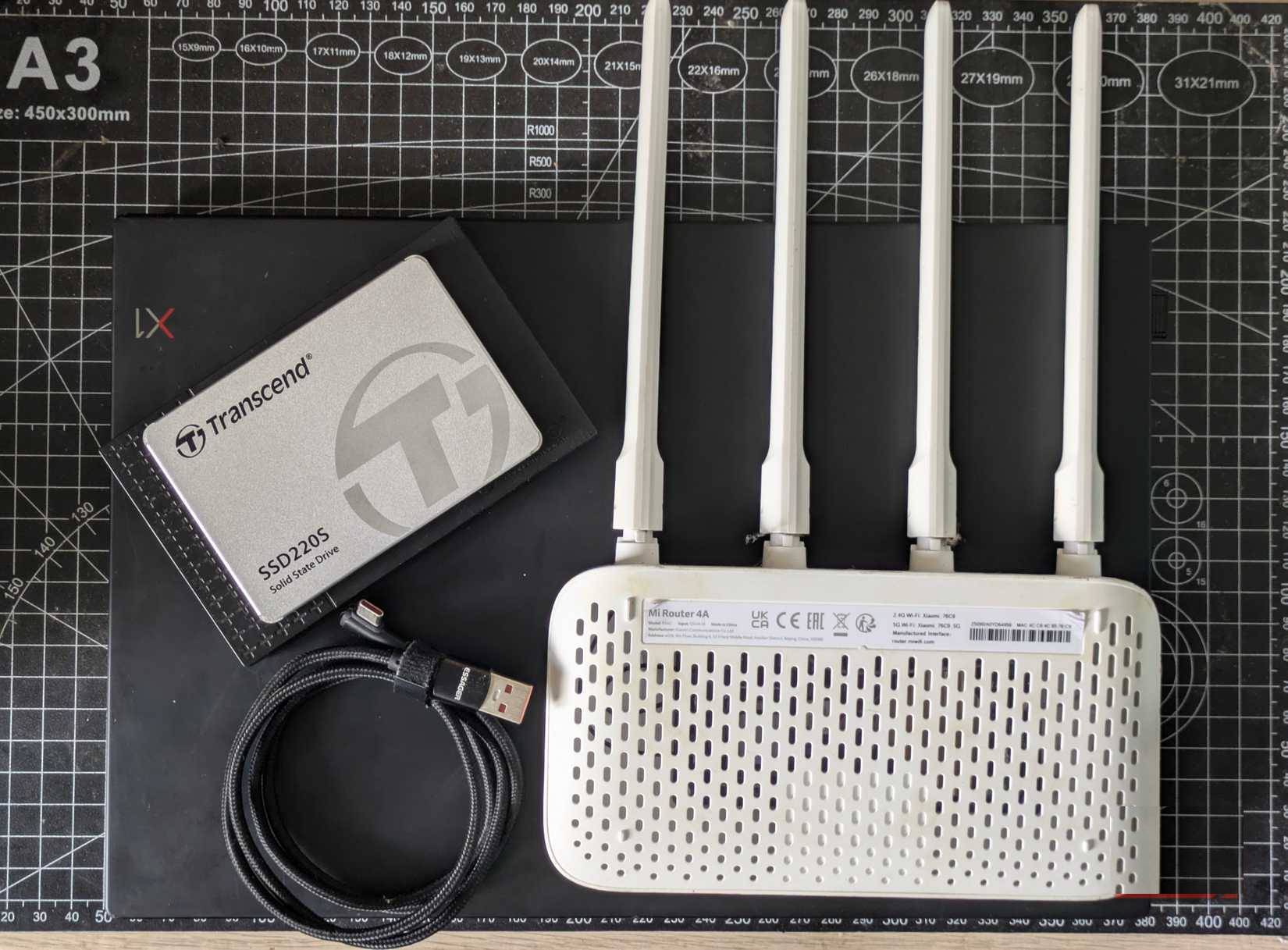 Các linh kiện cần thiết cho NAS dùng cho router