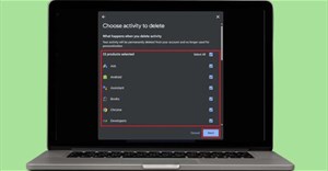 Cách xóa toàn bộ hoạt động trên Google