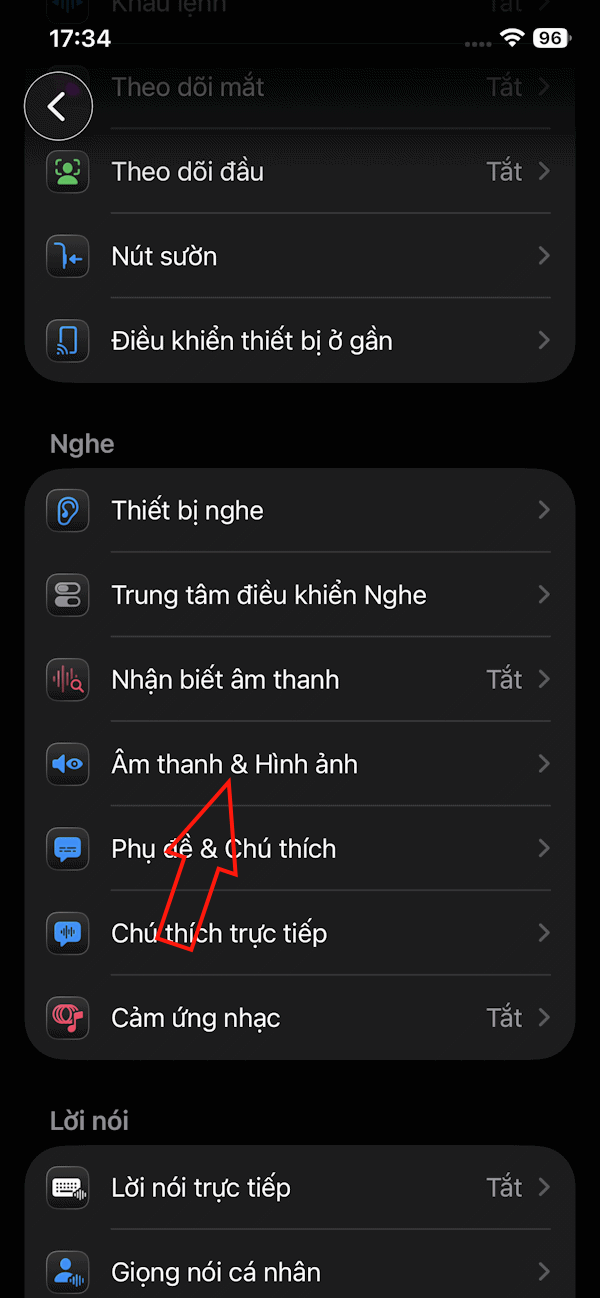 Chỉnh Âm thanh & Hình ảnh iPhone