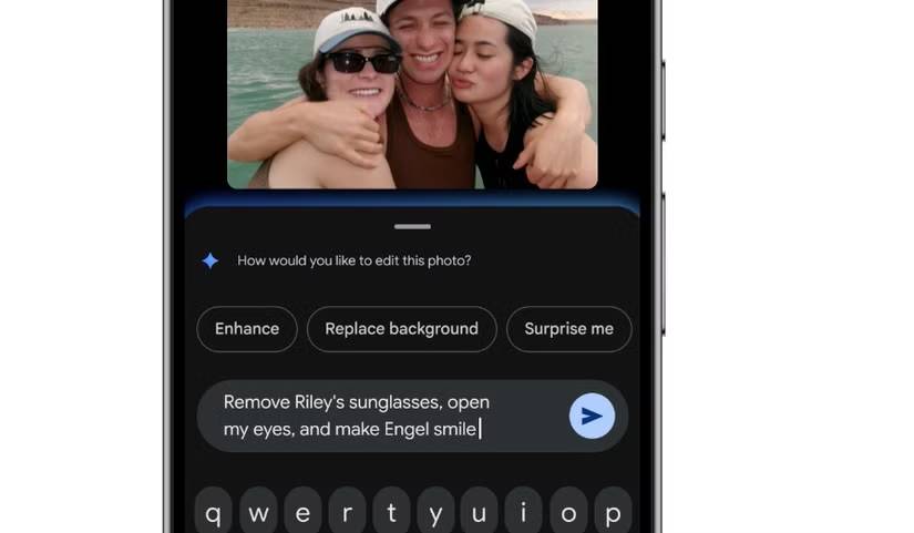 Công nghệ AI ngôn ngữ tự nhiên Nano Banana đang được sử dụng trong Google Photos