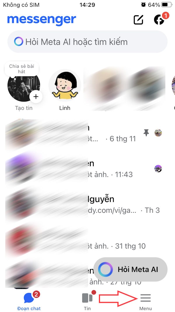 Tùy chỉnh Messenger