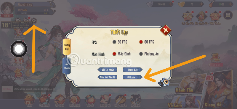 code thiên hạ ngũ tuyệt mới nhất