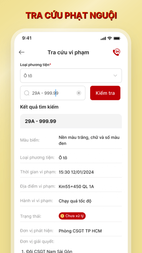 app đấu giá biển số