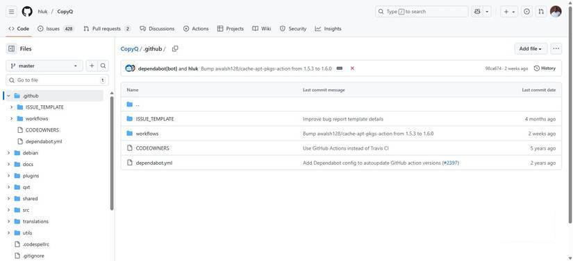 Đánh giá cơ sở code CopyQ được tìm thấy trên GitHub