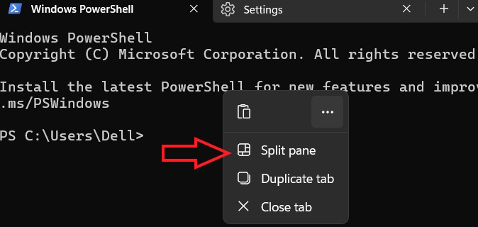 Bật menu chuột phải Terminal Windows 11