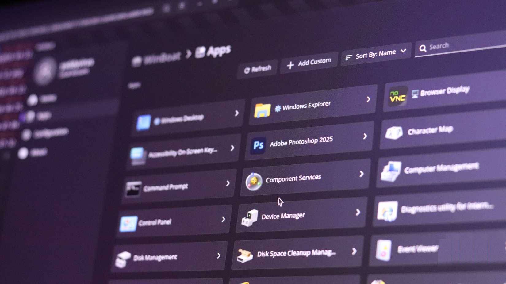 Phần ứng dụng Winboat trên Ubuntu Linux