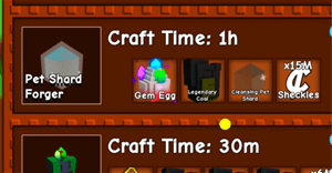 Hướng dẫn lấy Pet Shard Forger trong Grow a Garden