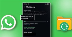 5 mẹo giảm dung lượng file sao lưu WhatsApp