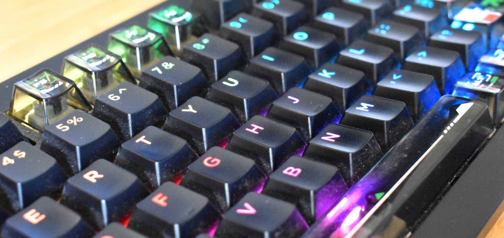 Cận cảnh bàn phím cơ 