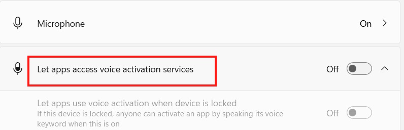 Tắt thu thập giọng nói Windows 11