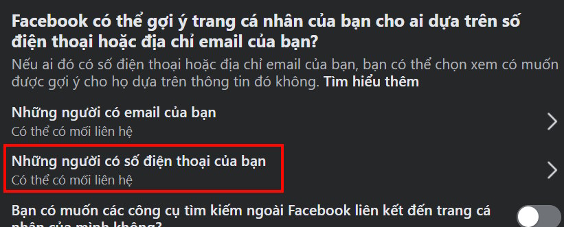 Tìm kiếm bạn trên Facebook PC