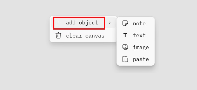 Thêm nội dung vào không gian làm việc Sticky Notes Studio