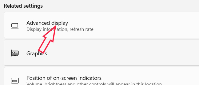 Advanced Display Windows