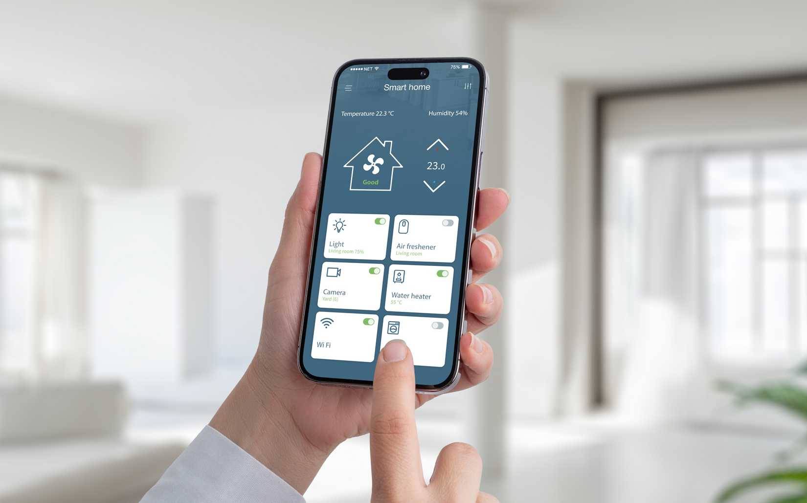 Sử dụng iPhone để điều khiển các thiết bị nhà thông minh