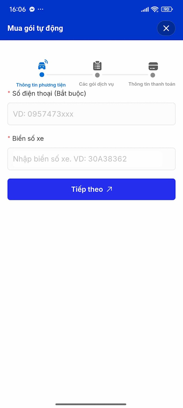 Đăng ký nhận tin phạt nguội tự động trên ZaloPay