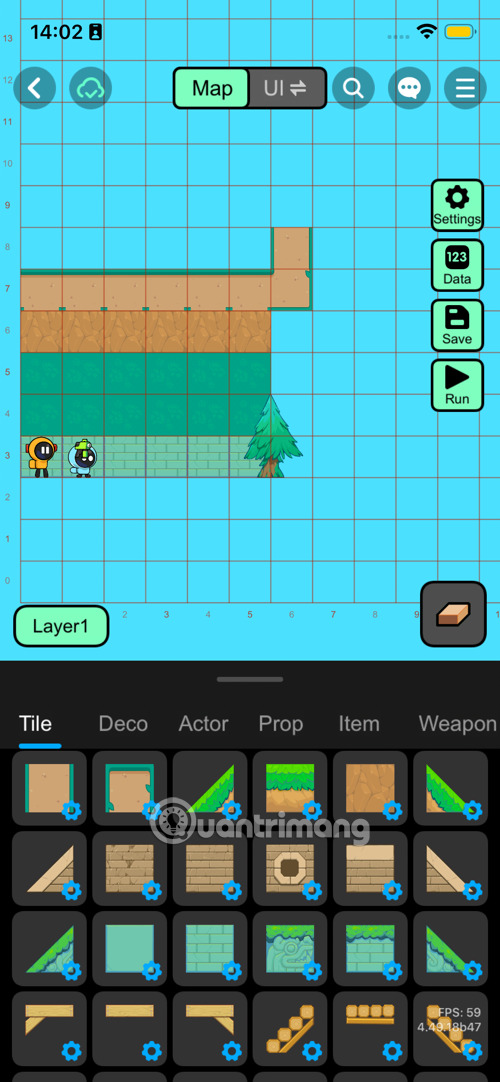 tạo game trên builda nhanh