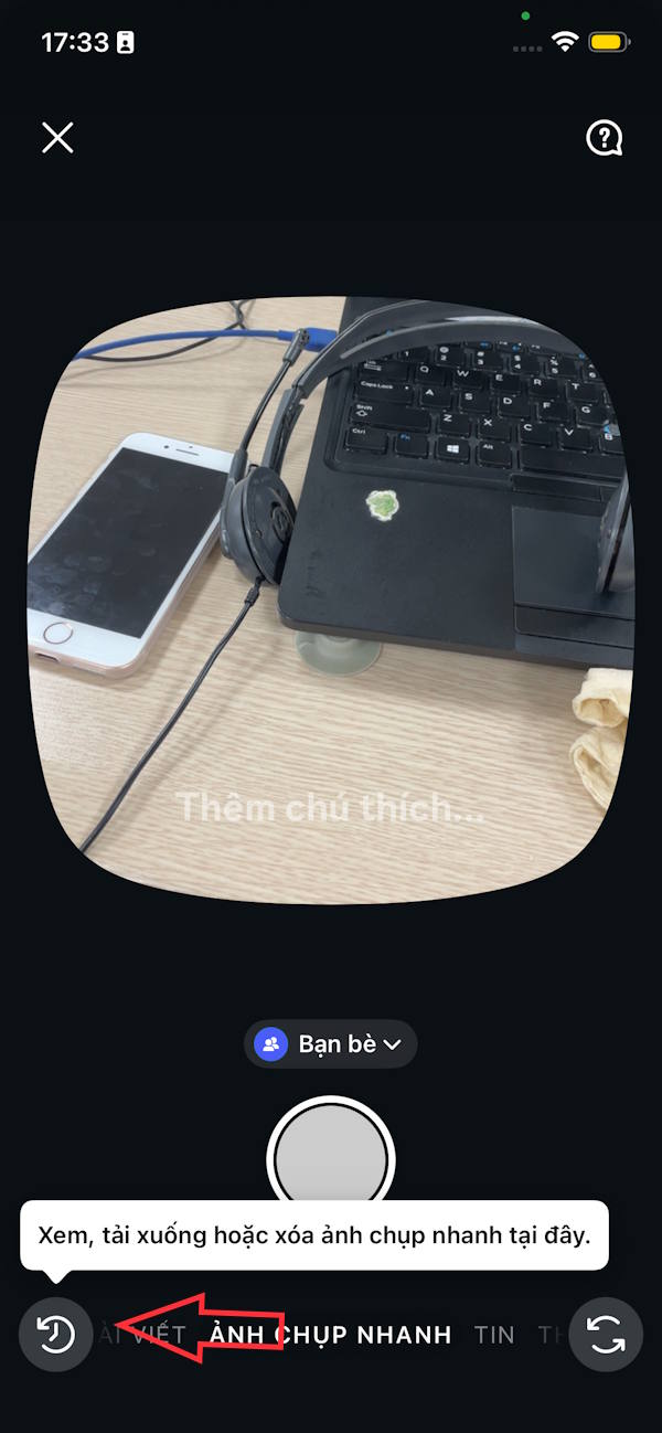 Lịch sử chụp ảnh nhanh Instagram