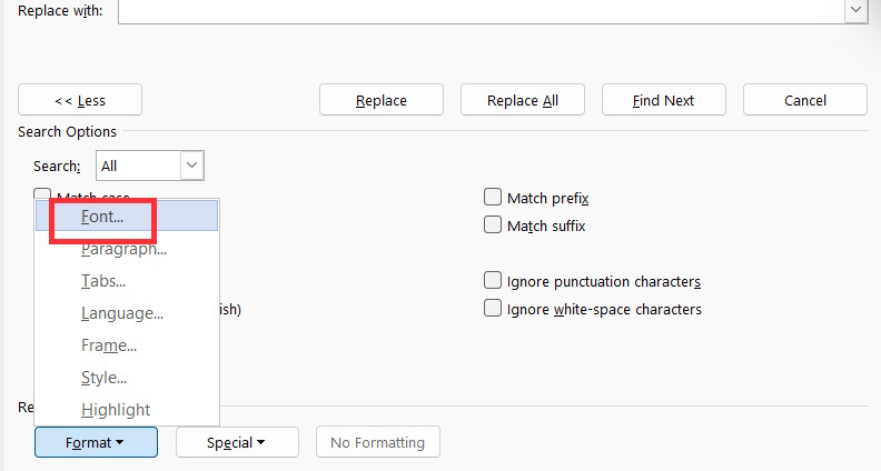 Chỉnh định dạng 