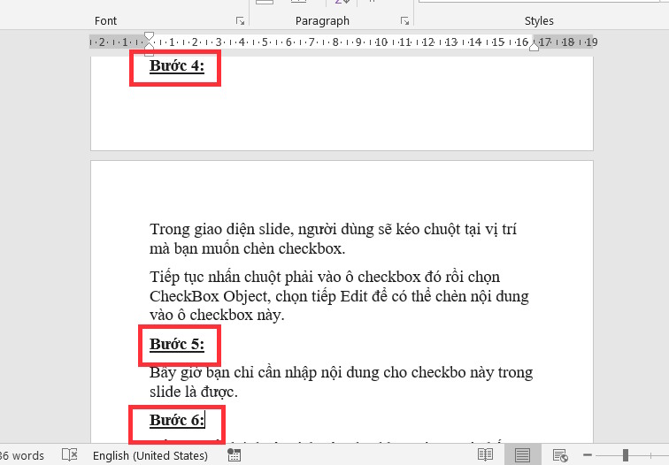 Định dạng đề mục nhanh chóng
