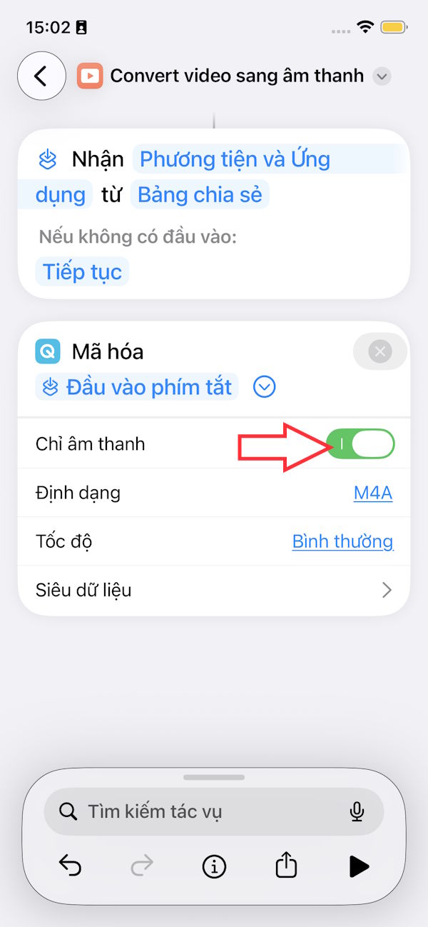 Chỉ trích xuất âm thanh 