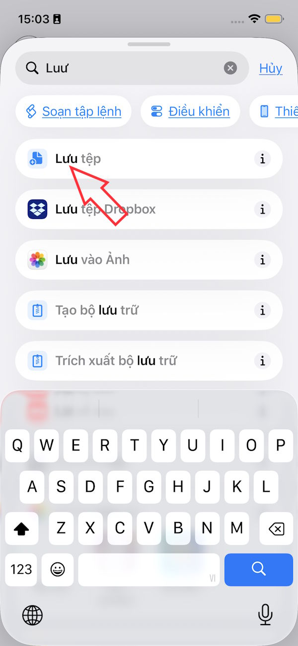 Tác vụ lưu tệp