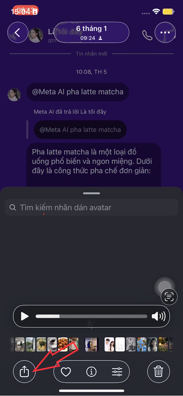 Chia sẻ video iPhone