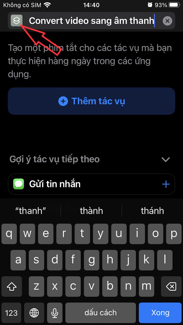 Tên Phím tắt