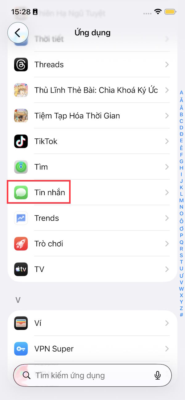 Chỉnh tin nhắn trên iPhone
