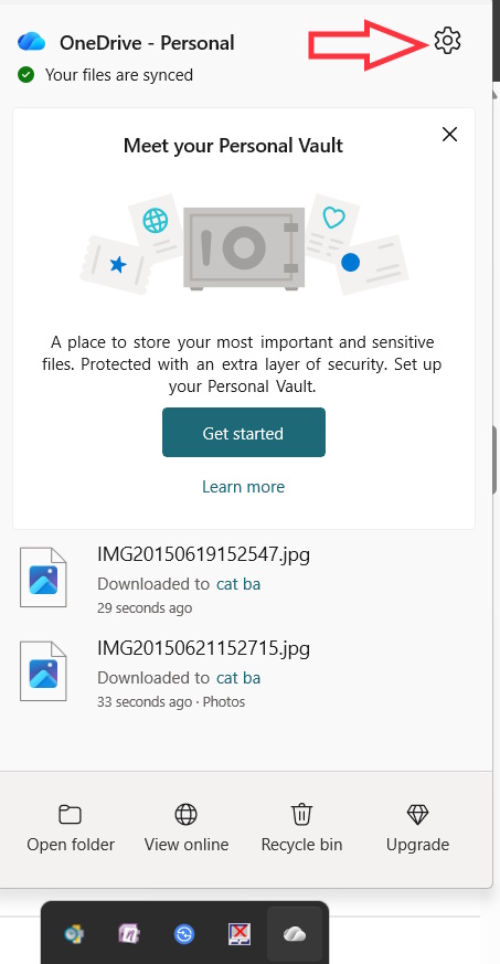 Cài đặt OneDrive