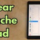 Cách xóa bộ nhớ đệm iPad tăng dung lượng lưu trữ