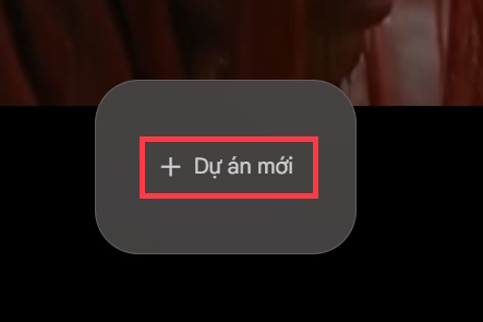 Tạo dự án mới Google Flow