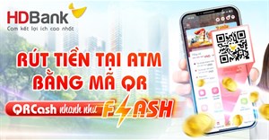 Hướng dẫn rút tiền HDBank bằng mã QR