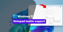 Video hướng dẫn chi tiết tạo bảng trong Notepad