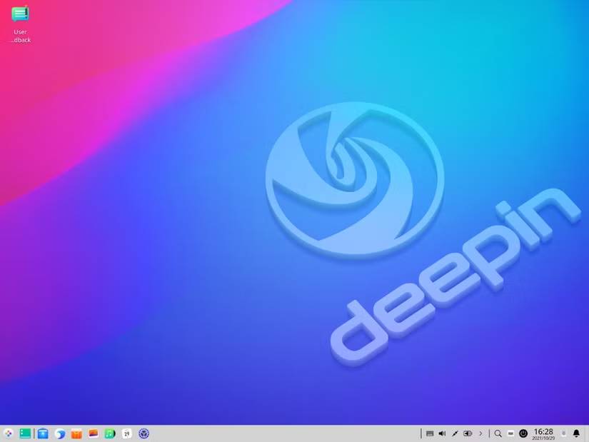 Desktop Deepin