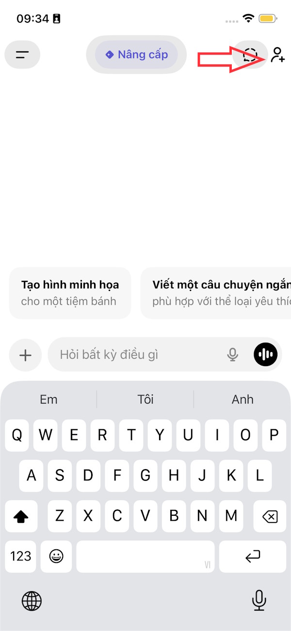 Tạo nhóm chat ChatGPT