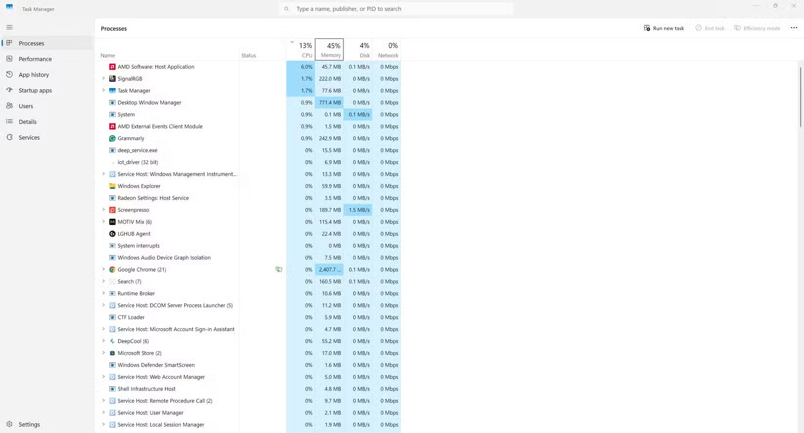 Tắt các ứng dụng đang chạy mà bạn không dùng