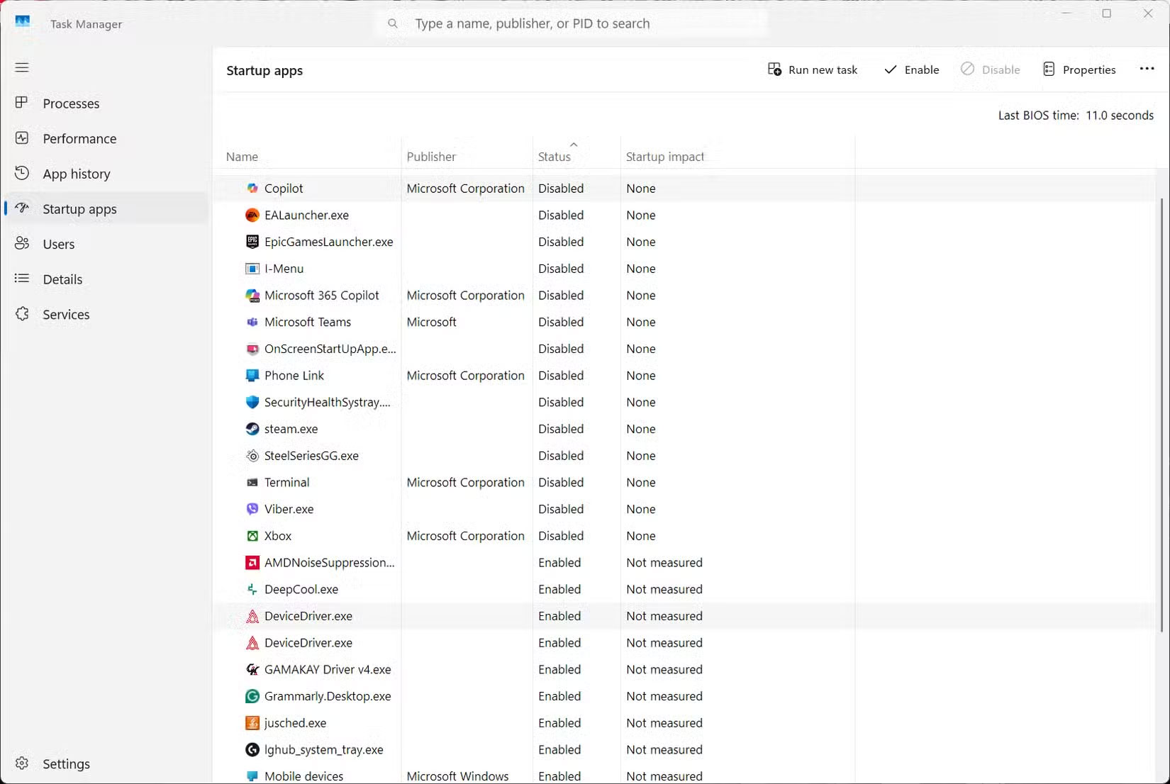 Giảm số lượng ứng dụng tự khởi động cùng Windows