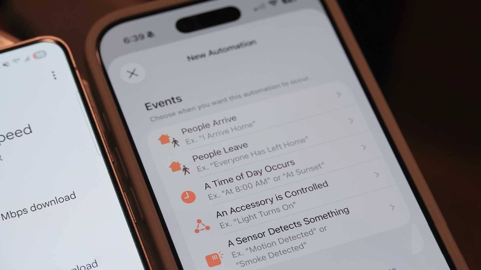 Các tính năng tự động hóa được đề xuất trong ứng dụng Apple Home