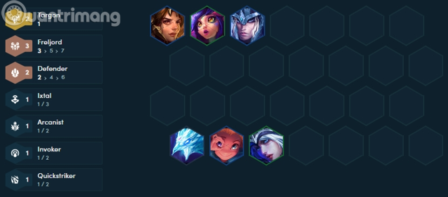 doi hinh dtcl manh nhat